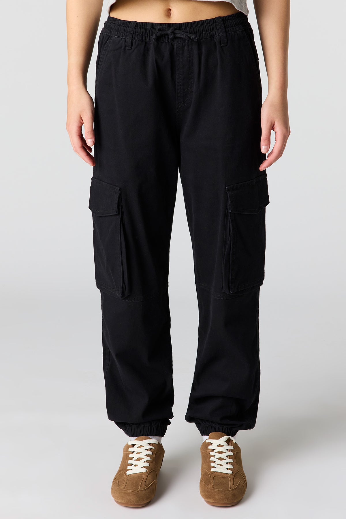 Alt View 2. Cargo Jogger - Black