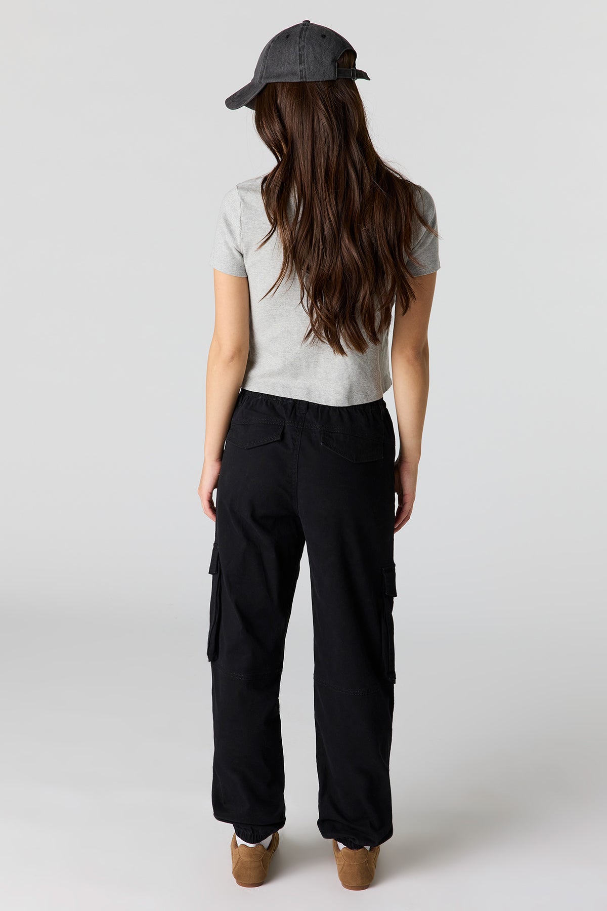 Alt View 3. Cargo Jogger - Black
