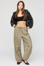 Canvas Parachute Cargo Pant