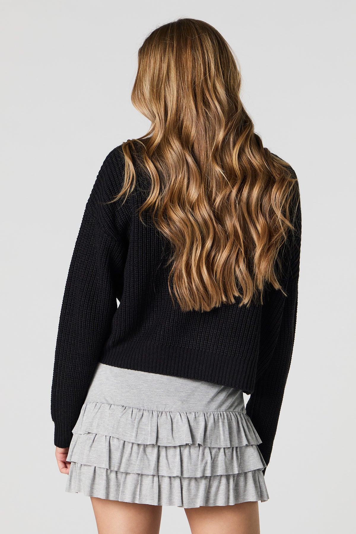 Vue alternative 2. Minijupe short volantée