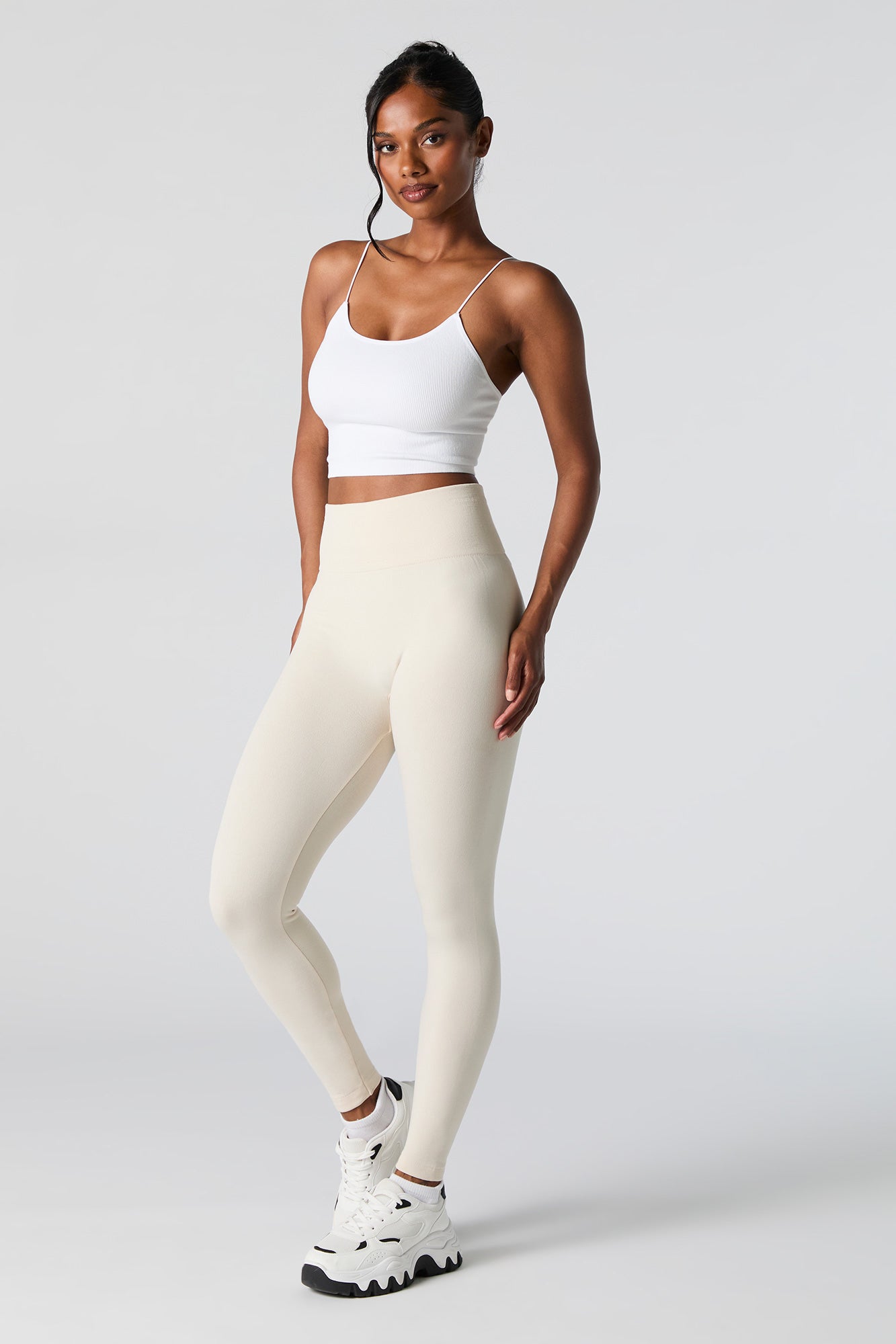 Legging sans couture à taille haute