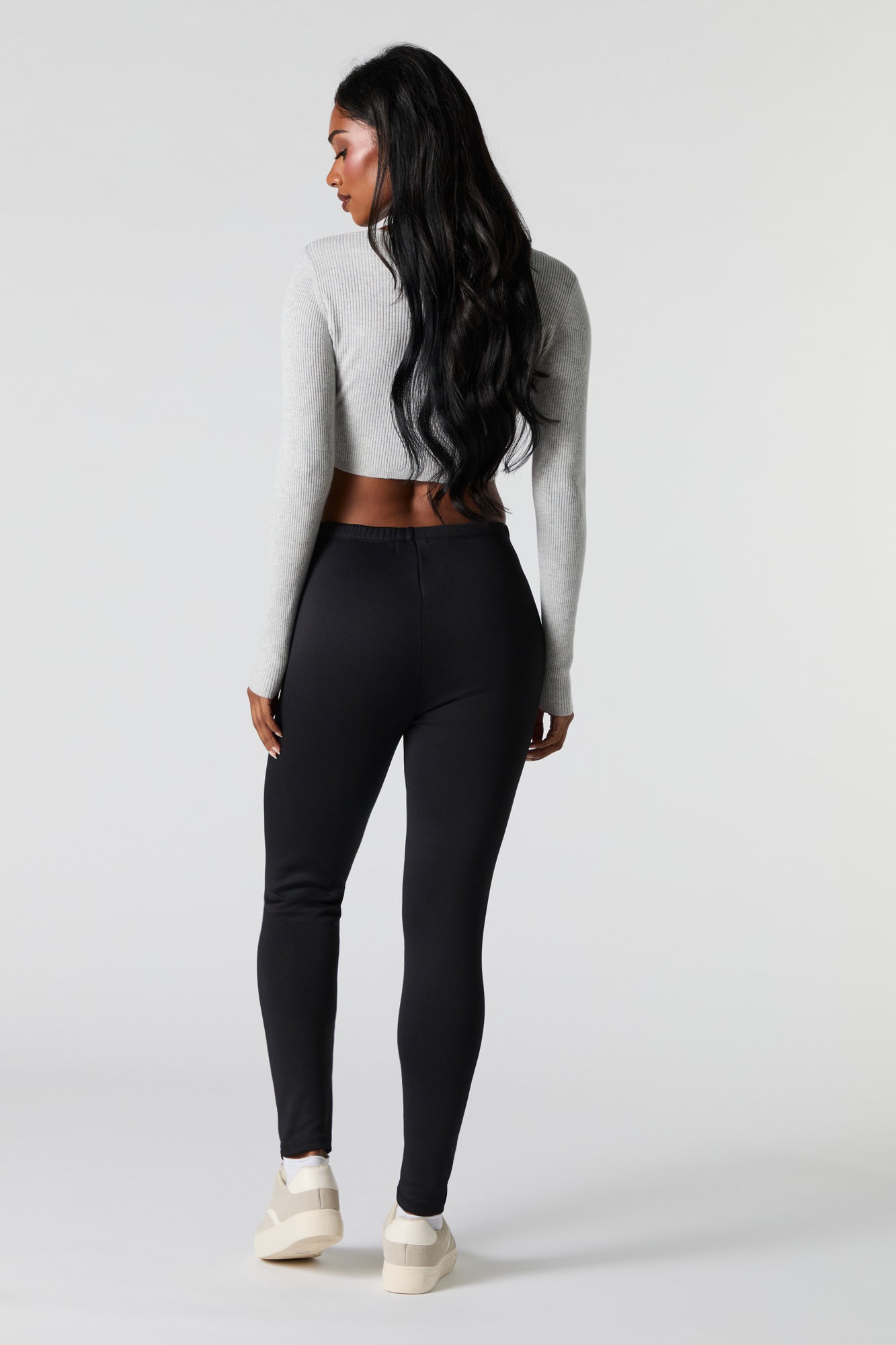 Faux-Fur Lined Legging