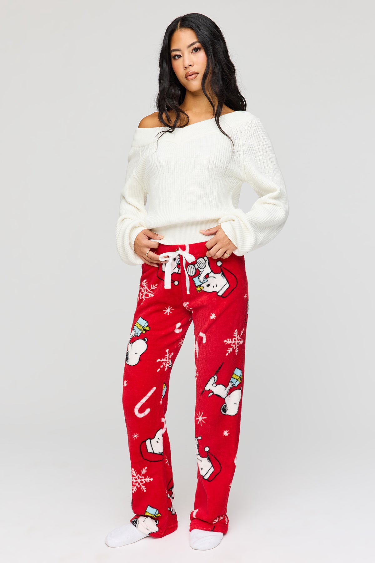 Pantalon de pyjama de Noël Snoopy Peanuts