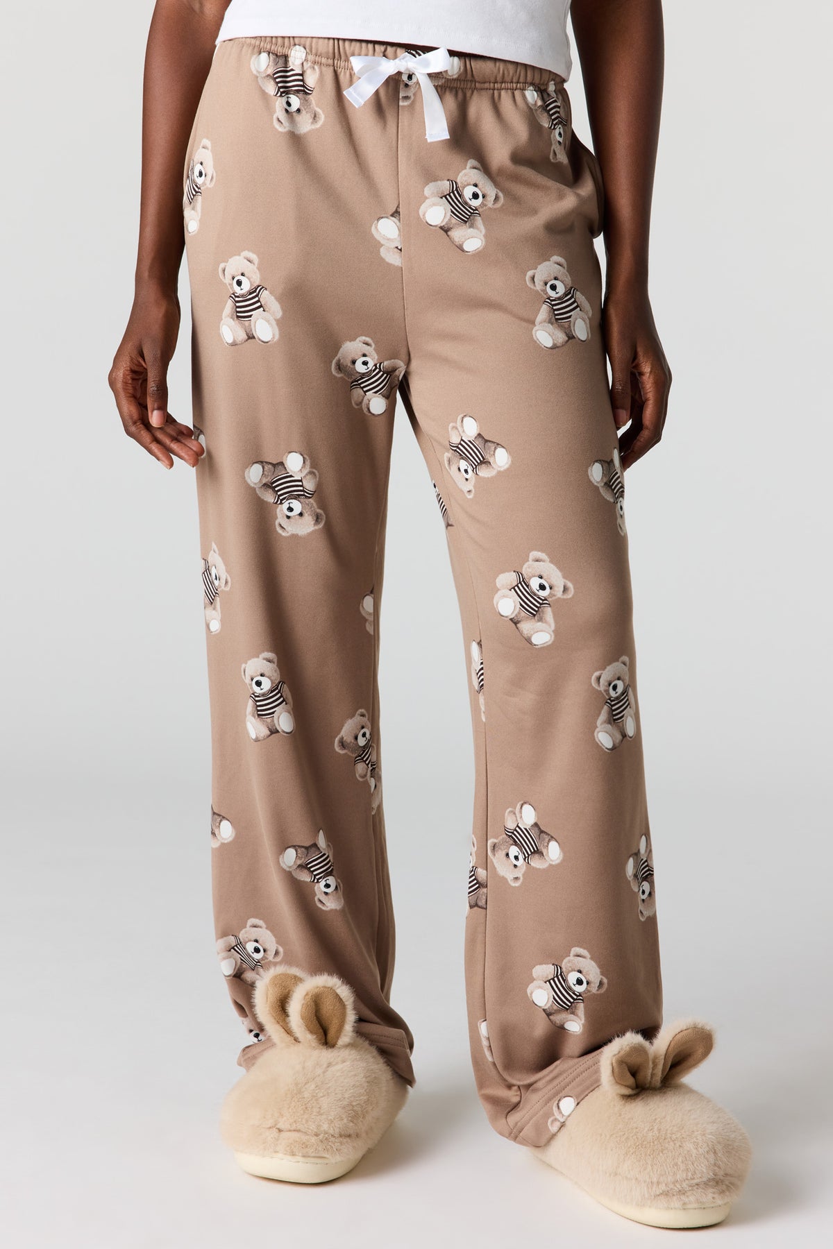 Alt View 2. Pajama Pant - Taupe