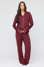 Button-Up Top & Pant Pajama Set