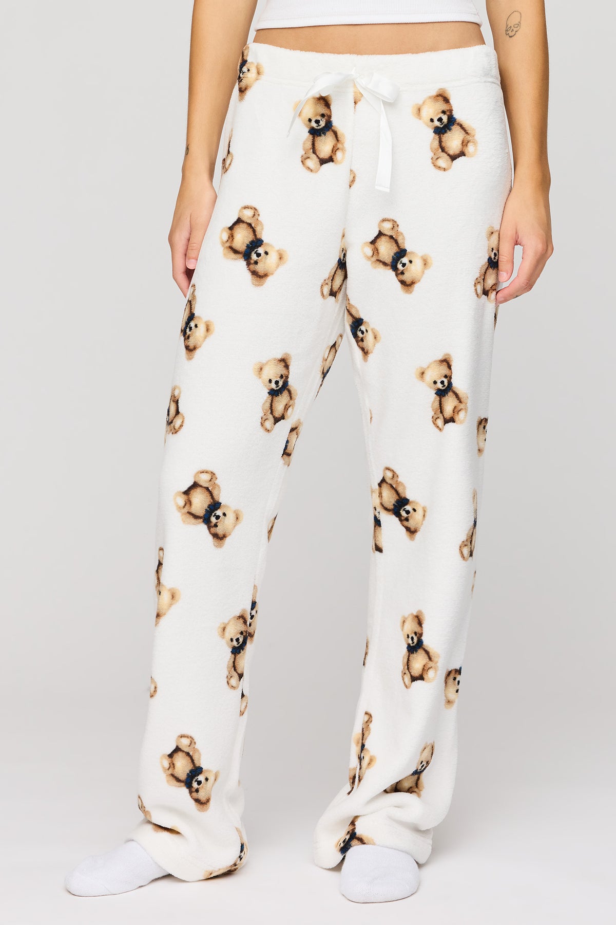 Vue alternative 2. Pantalon de pyjama en peluche
