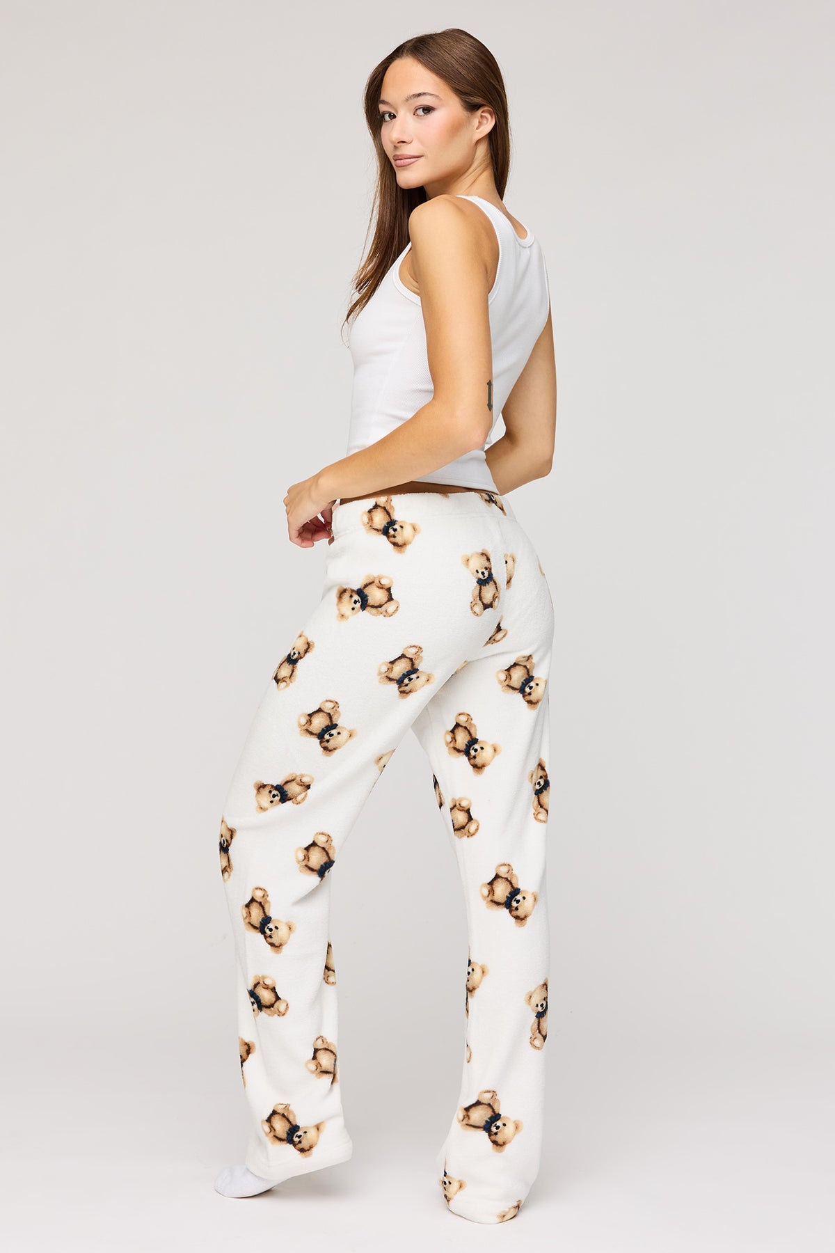 Vue alternative 3. Pantalon de pyjama en peluche