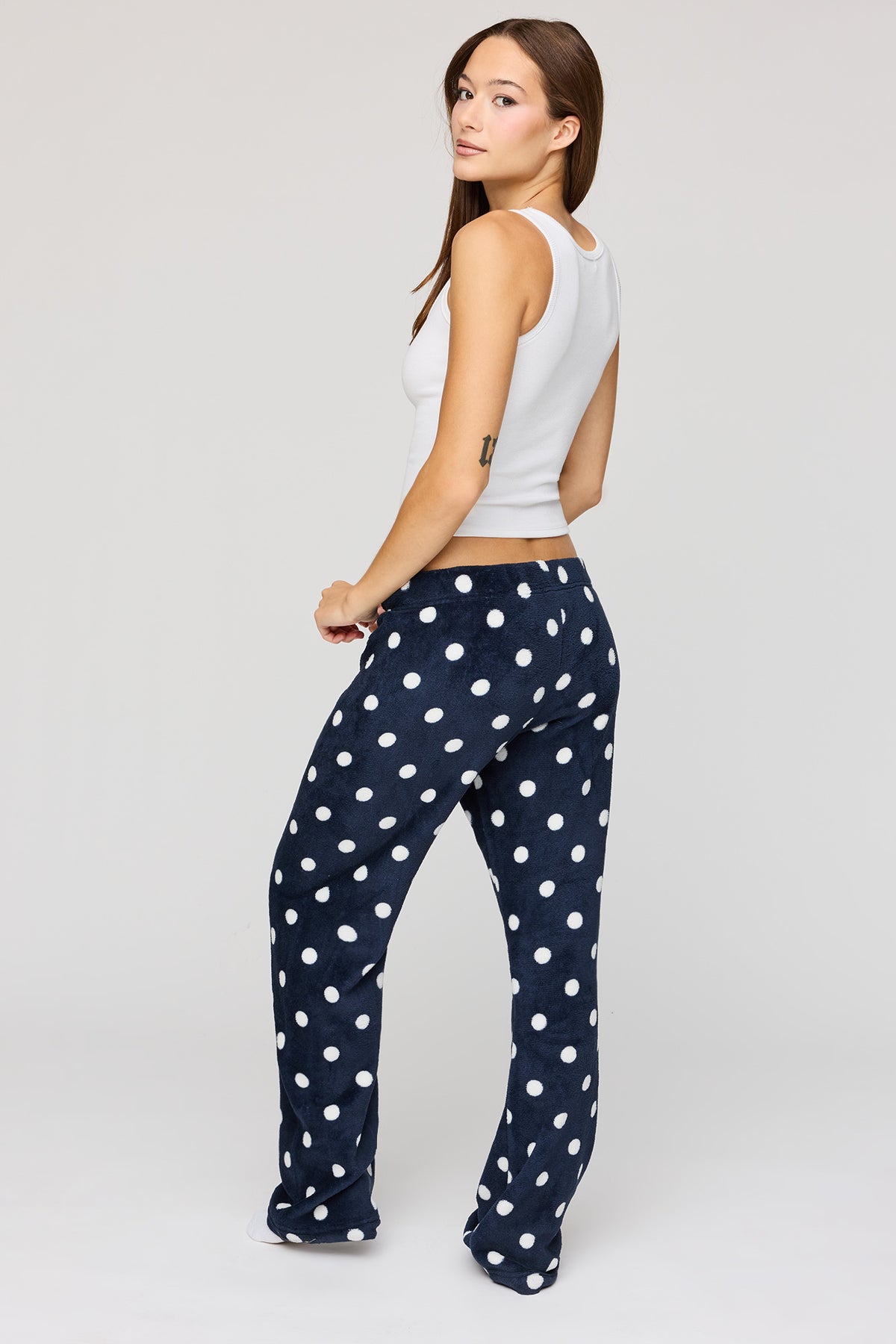 Vue alternative 3. Pantalon de pyjama en peluche