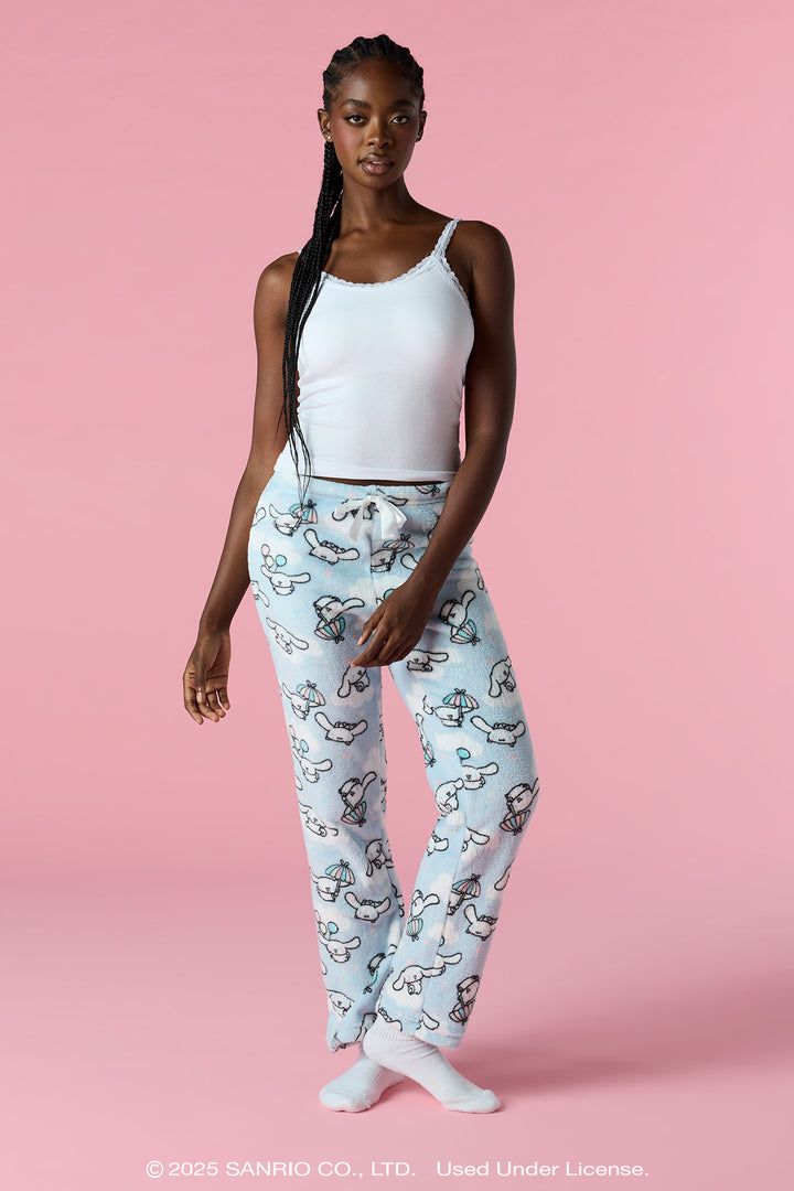 Pantalon de pyjama pelucheux Hello Kitty