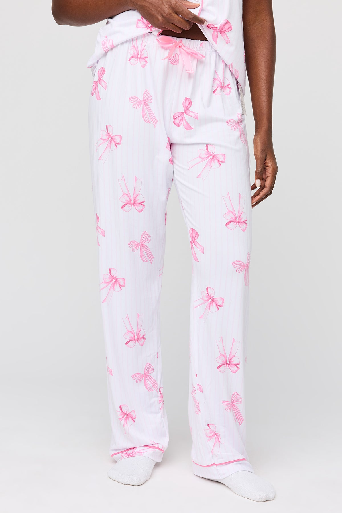 Vue alternative 3. Ensemble pyjama avec haut boutonné et pantalon