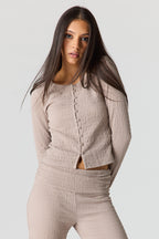 Textured Cardigan