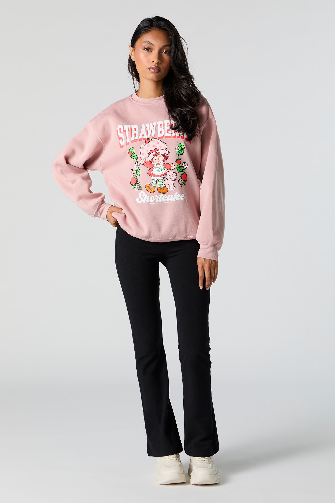 Strawberry Shortcake Graphic Fleece Sweatshirt