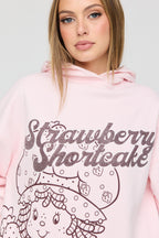 Strawberry Shortcake Rhinestone Fleece Hoodie