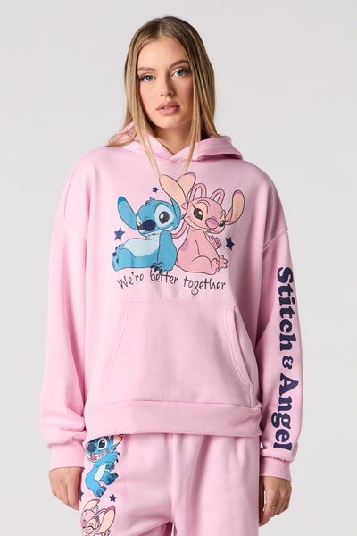◆SATUR◆ Angel cross stitch brushed hooded sweatshirt melan SAINT MXXXXXX Angel Of Death hooded cotton sweatshirt