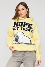 Snoopy Graphic Fleece Hoodie