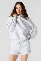 Luxe Fleece Graphic Short