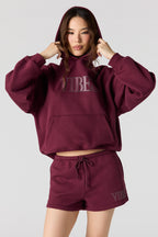 Luxe Fleece Graphic Short