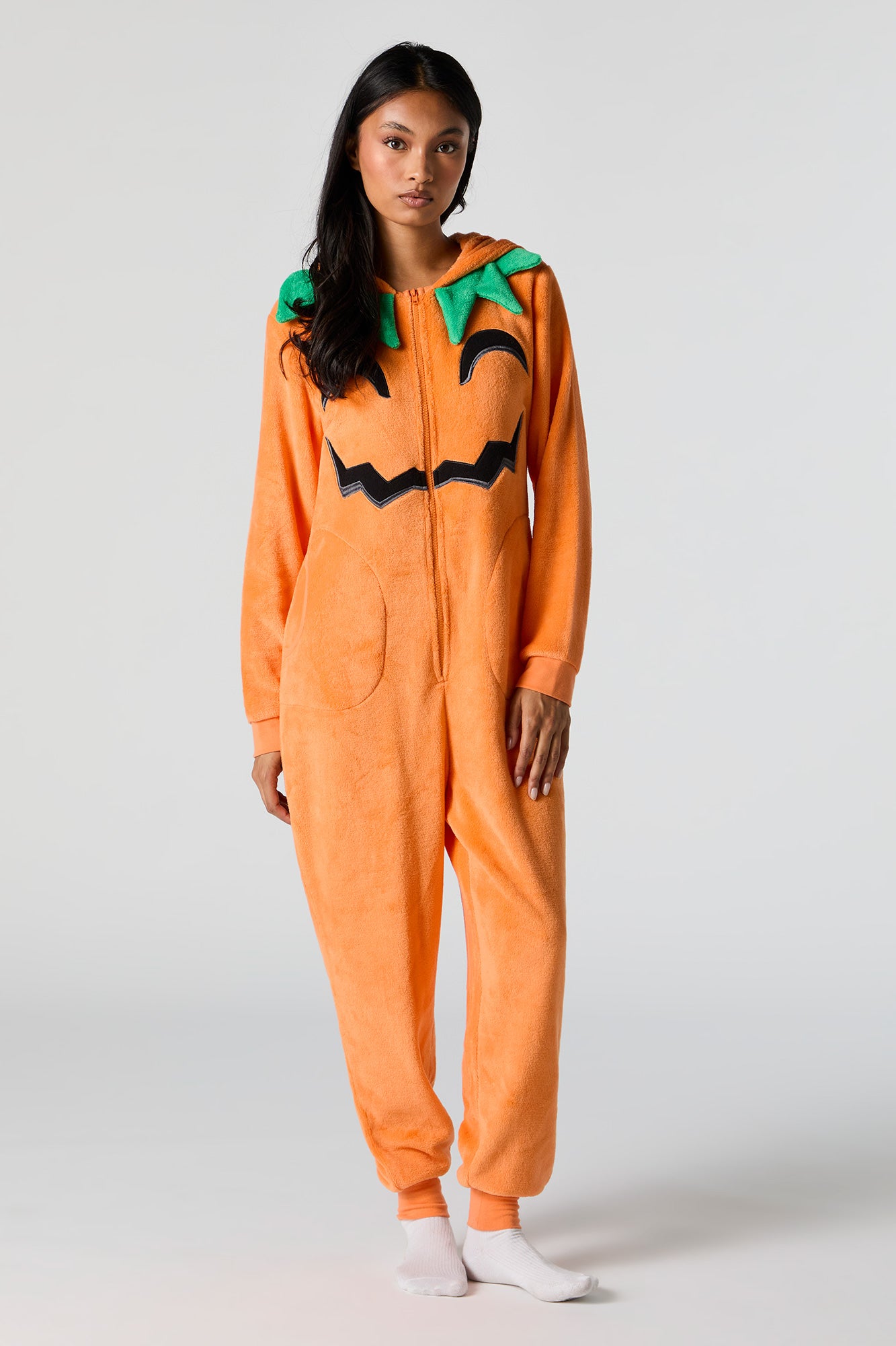 Plush 3D Pumpkin Onesie