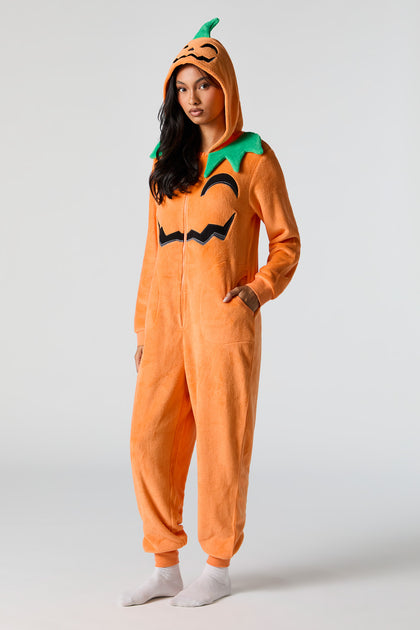 Plush 3D Pumpkin Onesie