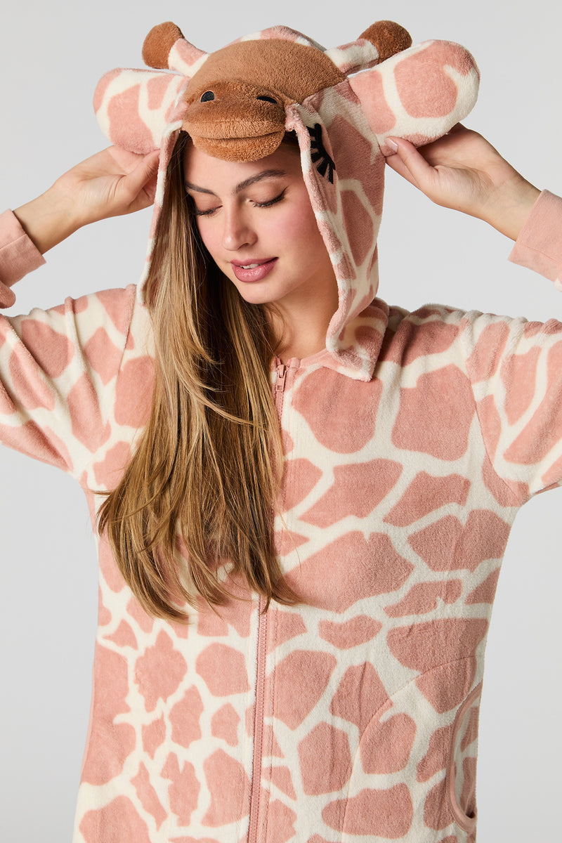 Plush Giraffe 3D Onesie