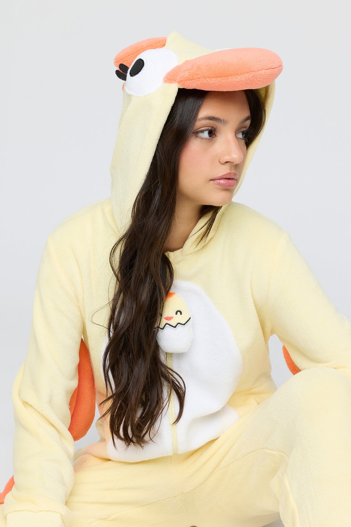 Combinaison en peluche Poulet 3D