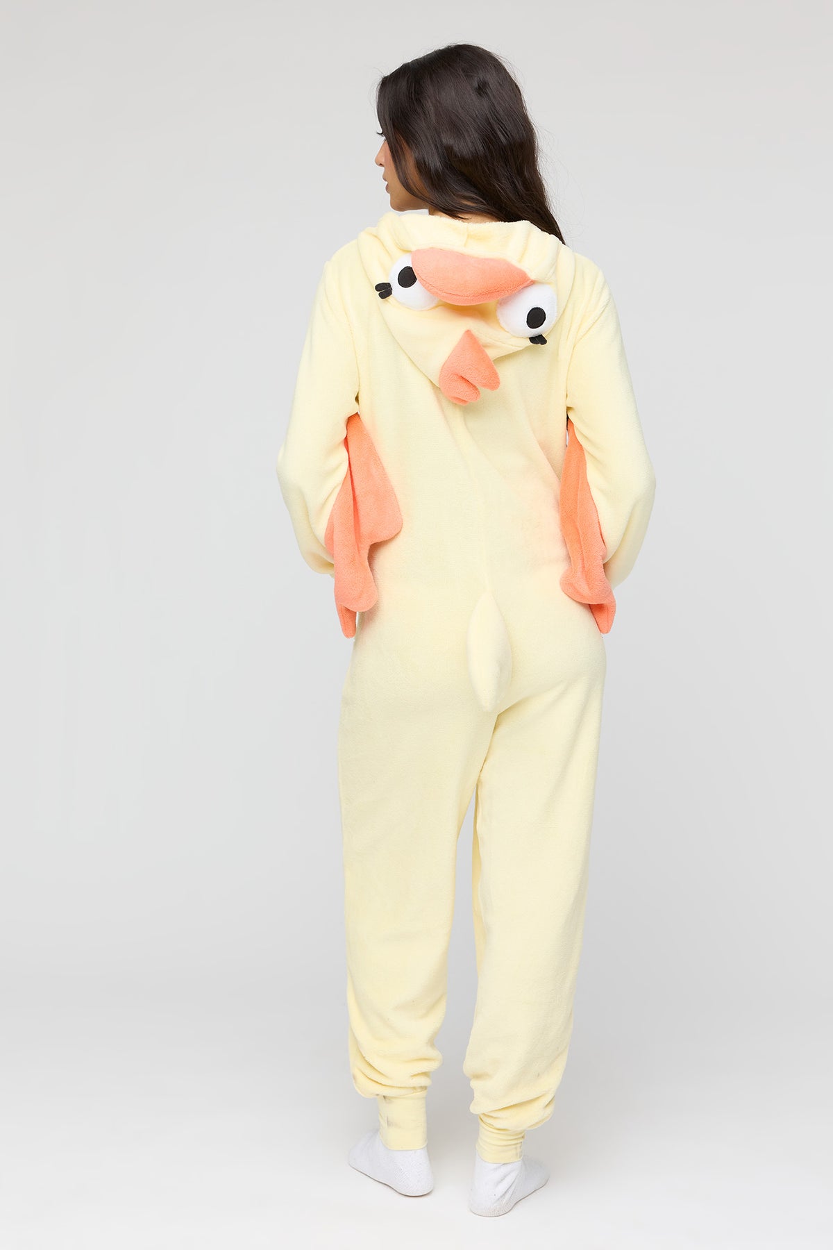 Vue alternative 4. Combinaison en peluche Poulet 3D