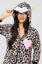 3D Cheetah Plush Onesie