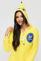 Combinaison en peluche Banane 3D