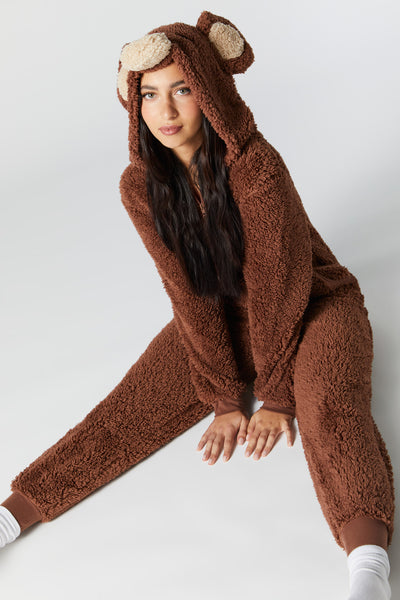 teddy bear onesie womens