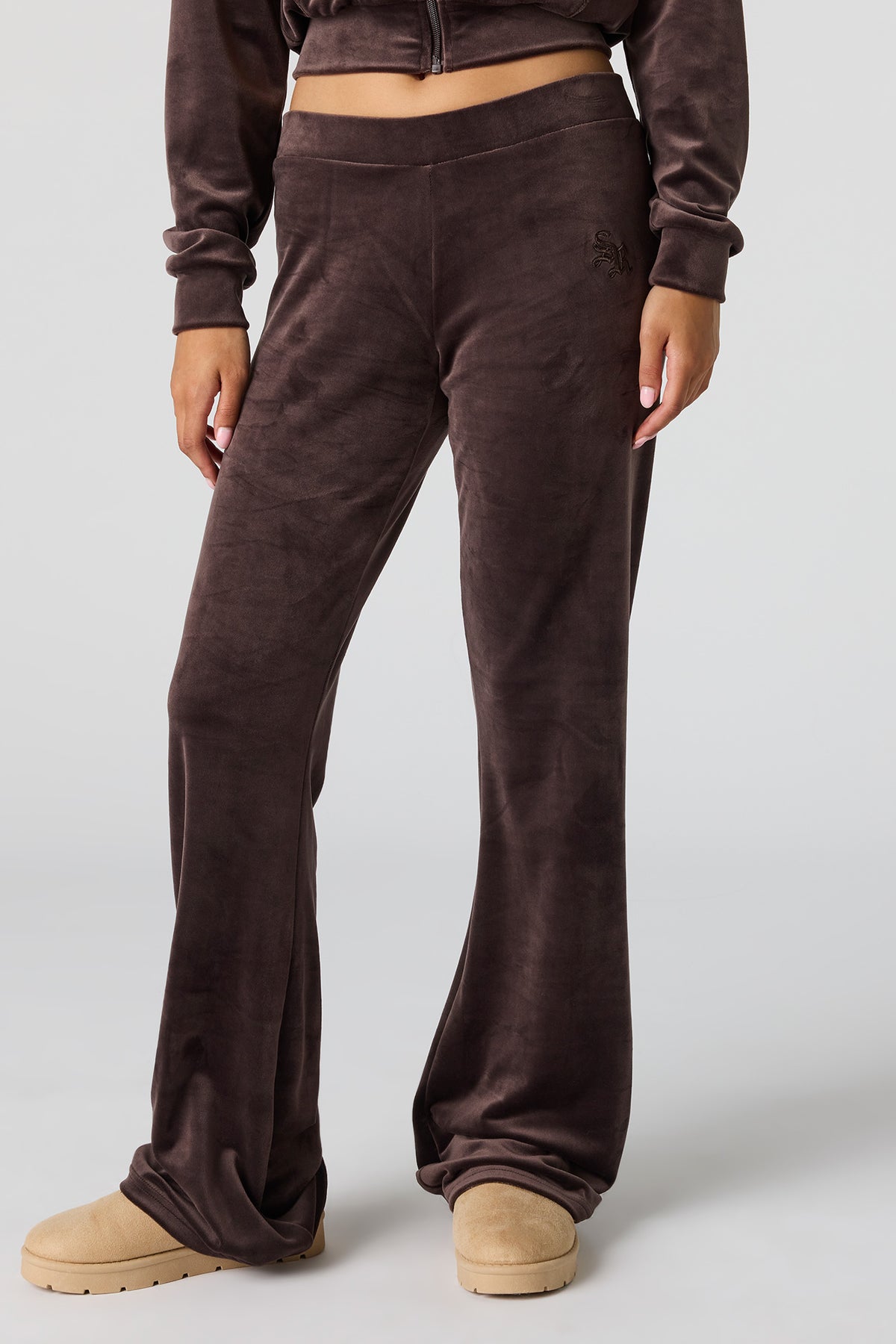 Vue alternative 2. Pantalon Sommer Ray à jambe évasée en velours