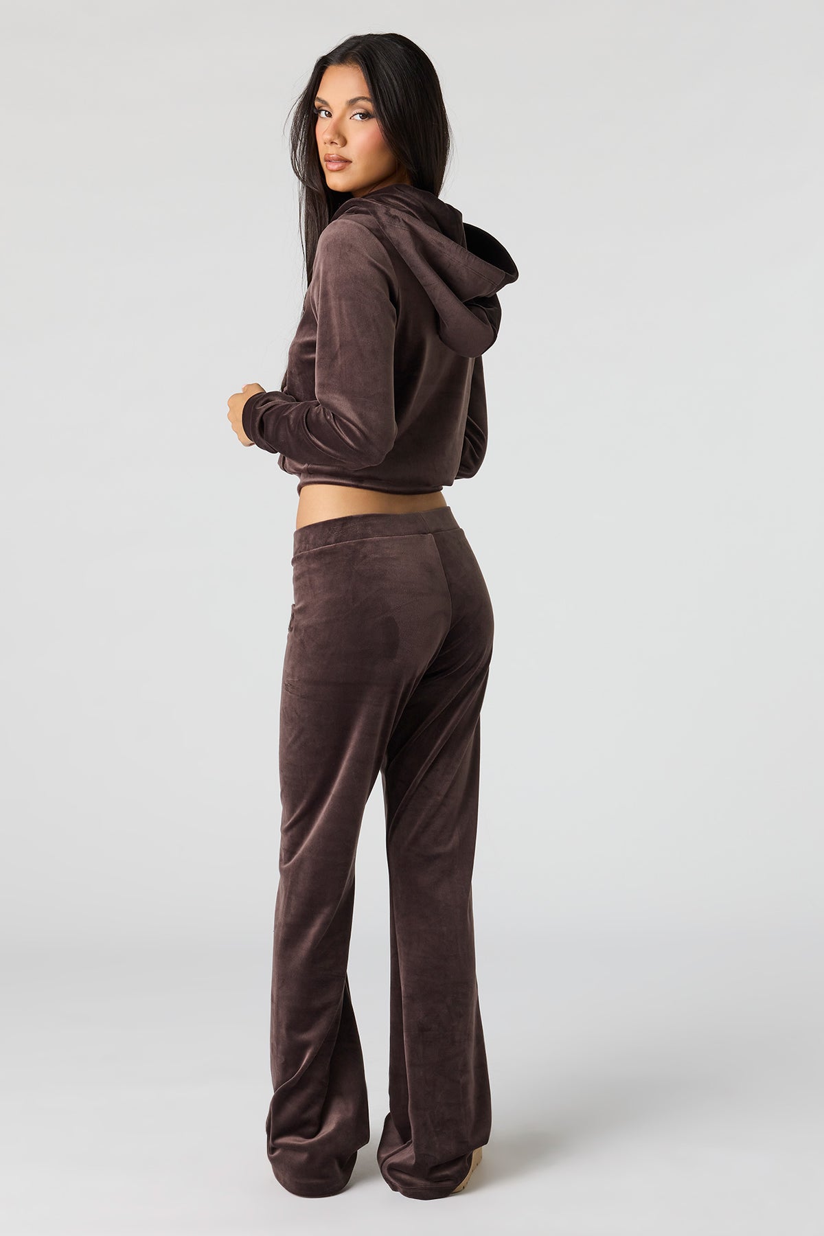 Vue alternative 3. Pantalon Sommer Ray à jambe évasée en velours