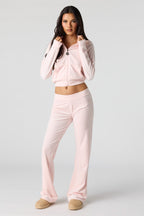 Sommer Ray Velour Flare Pant