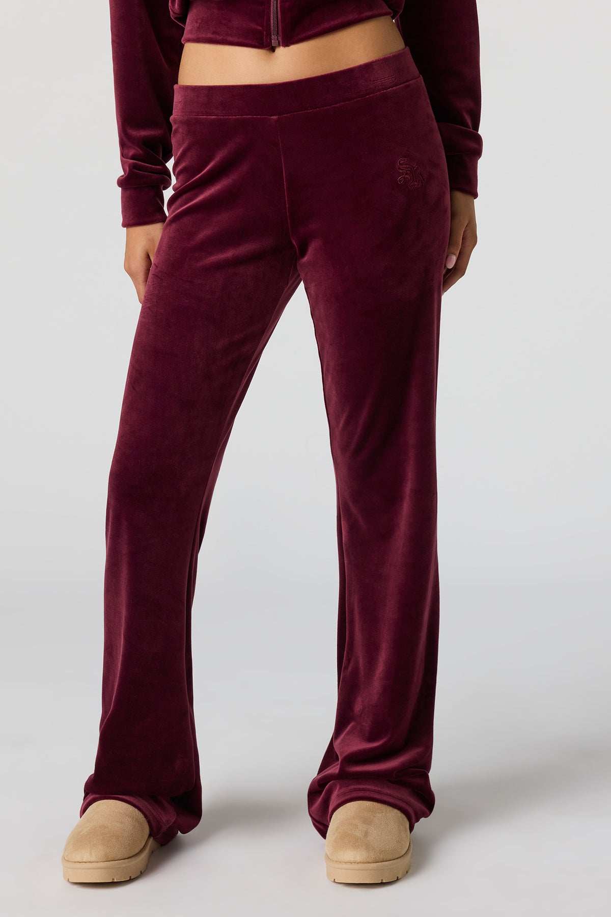 Vue alternative 2. Pantalon Sommer Ray à jambe évasée en velours