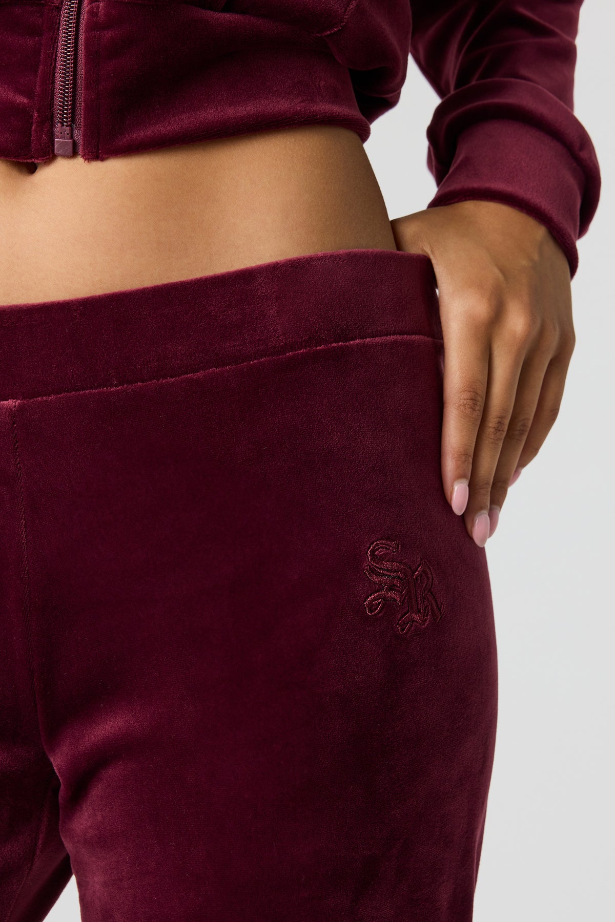 Vue alternative 4. Pantalon Sommer Ray à jambe évasée en velours