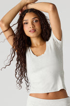 U/A Soft Ribbed T-Shirt