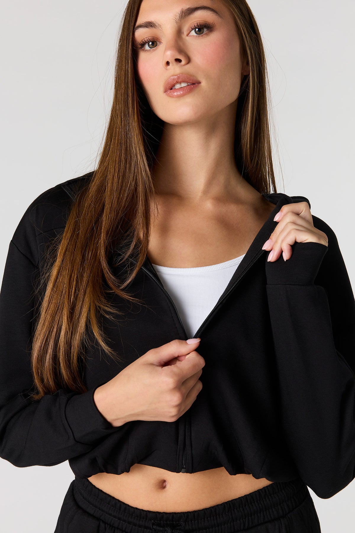 Alt View 4. U/A Scuba Zip Hoodie - Black