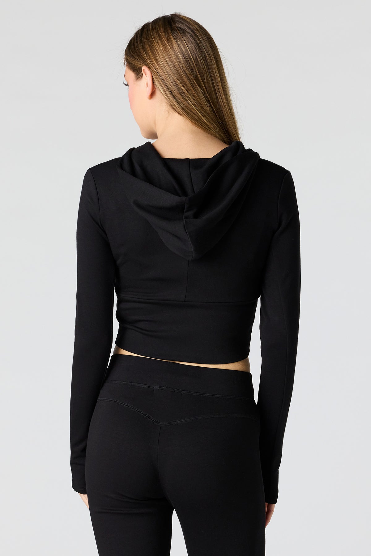 Alt View 2. Sommer Ray Scuba Zip Hoodie - Black