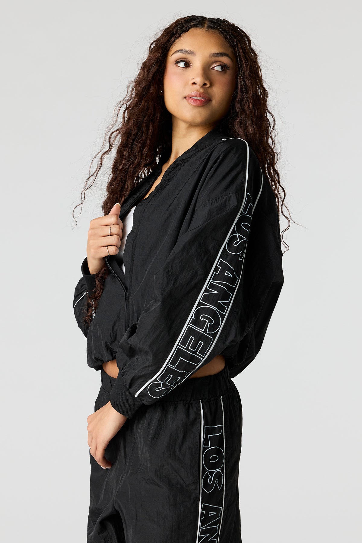 Vue alternative 4. Blouson Sommer Ray imprimé avec fermeture à glissière