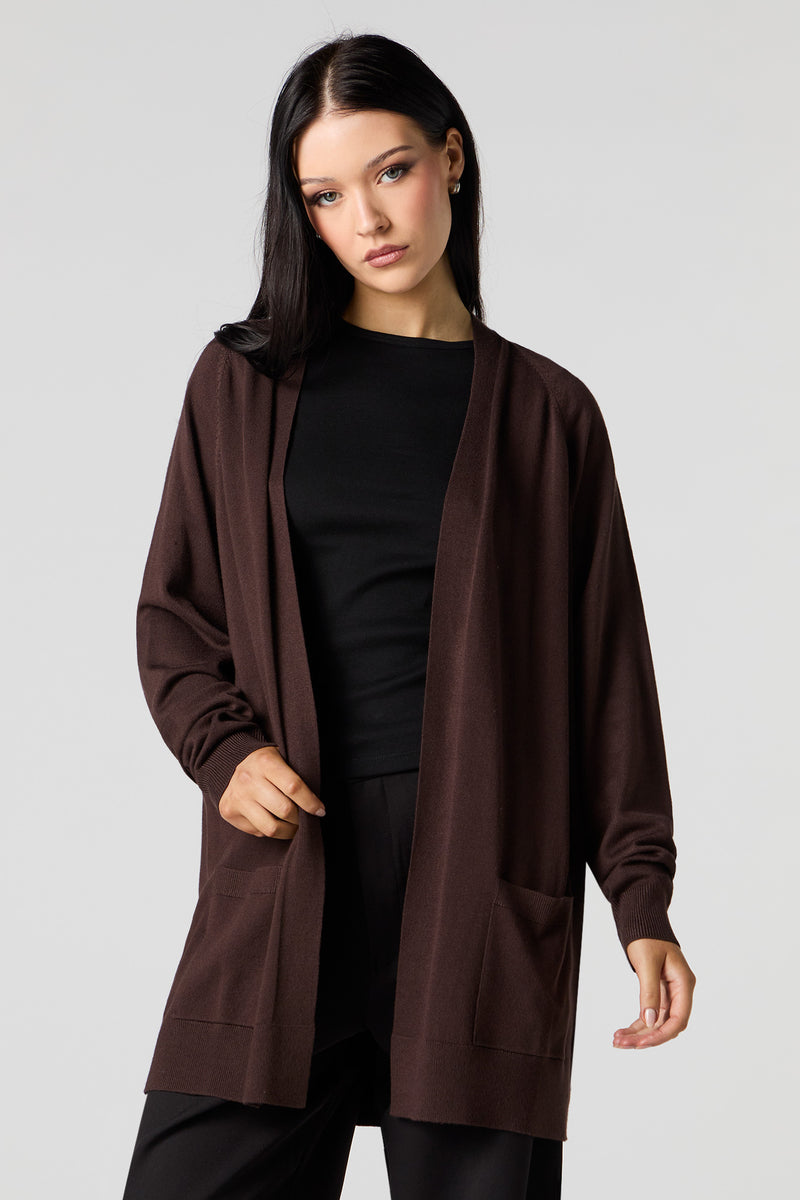 Cardigan ouvert