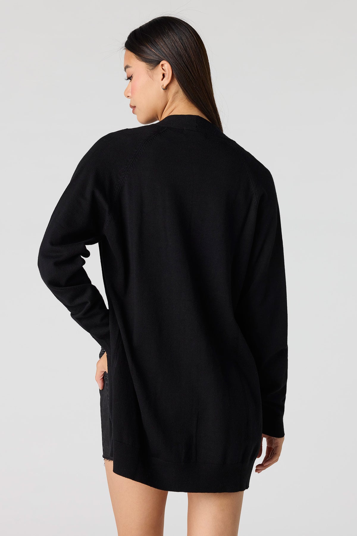 Vue alternative 2. Cardigan ouvert