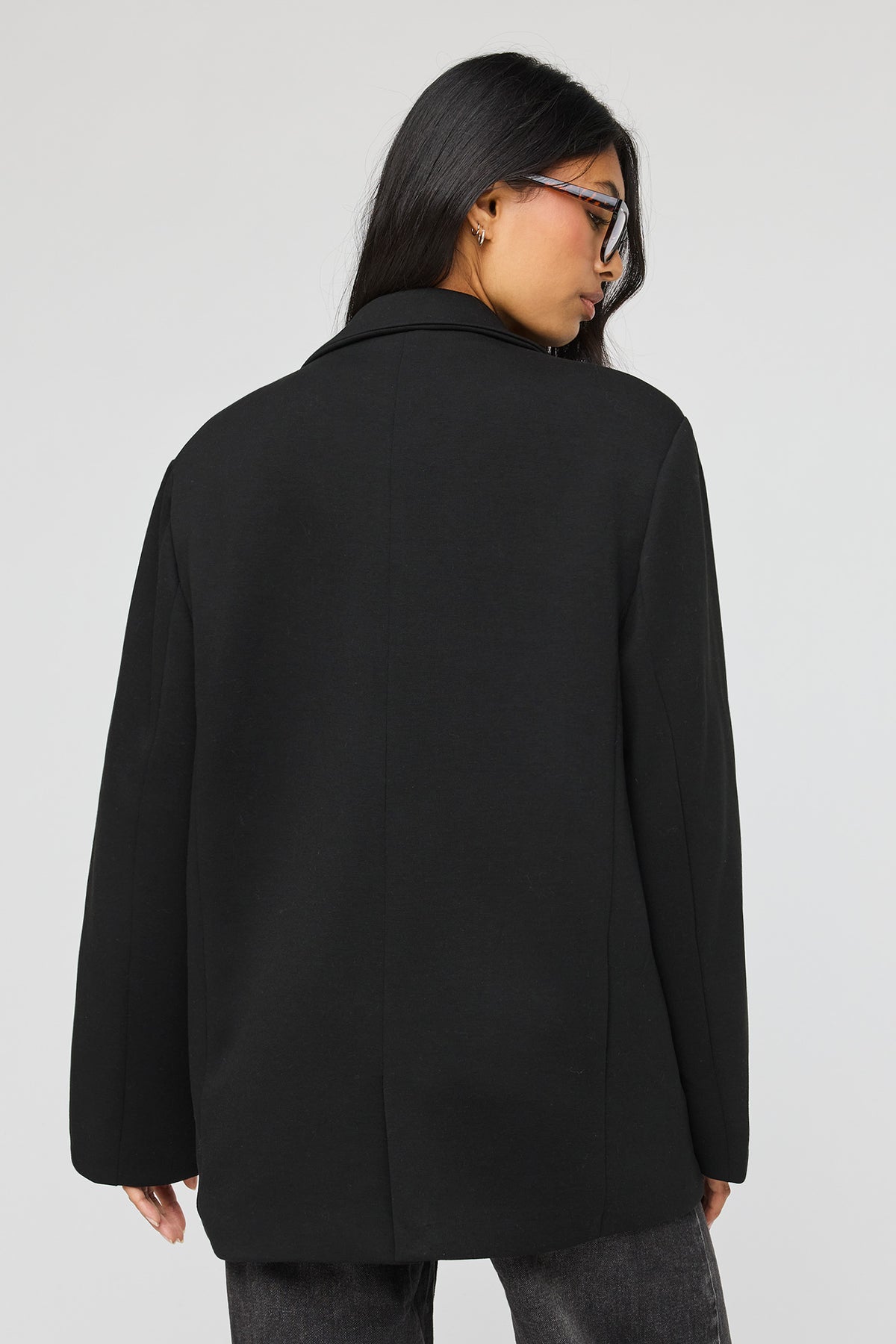 Alt View 2. Soft Blazer - Black