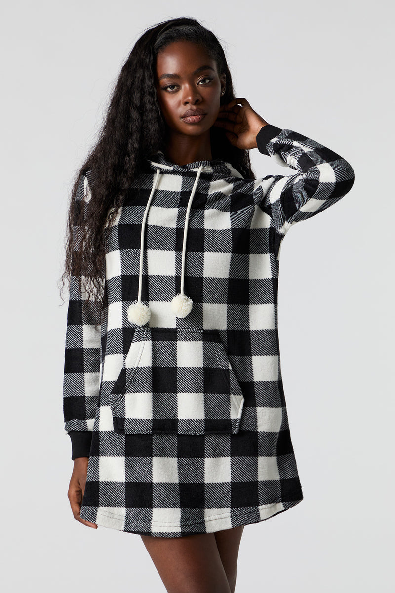 Robe-pyjama pour la famille à imprimé Moosing Around pour femmes