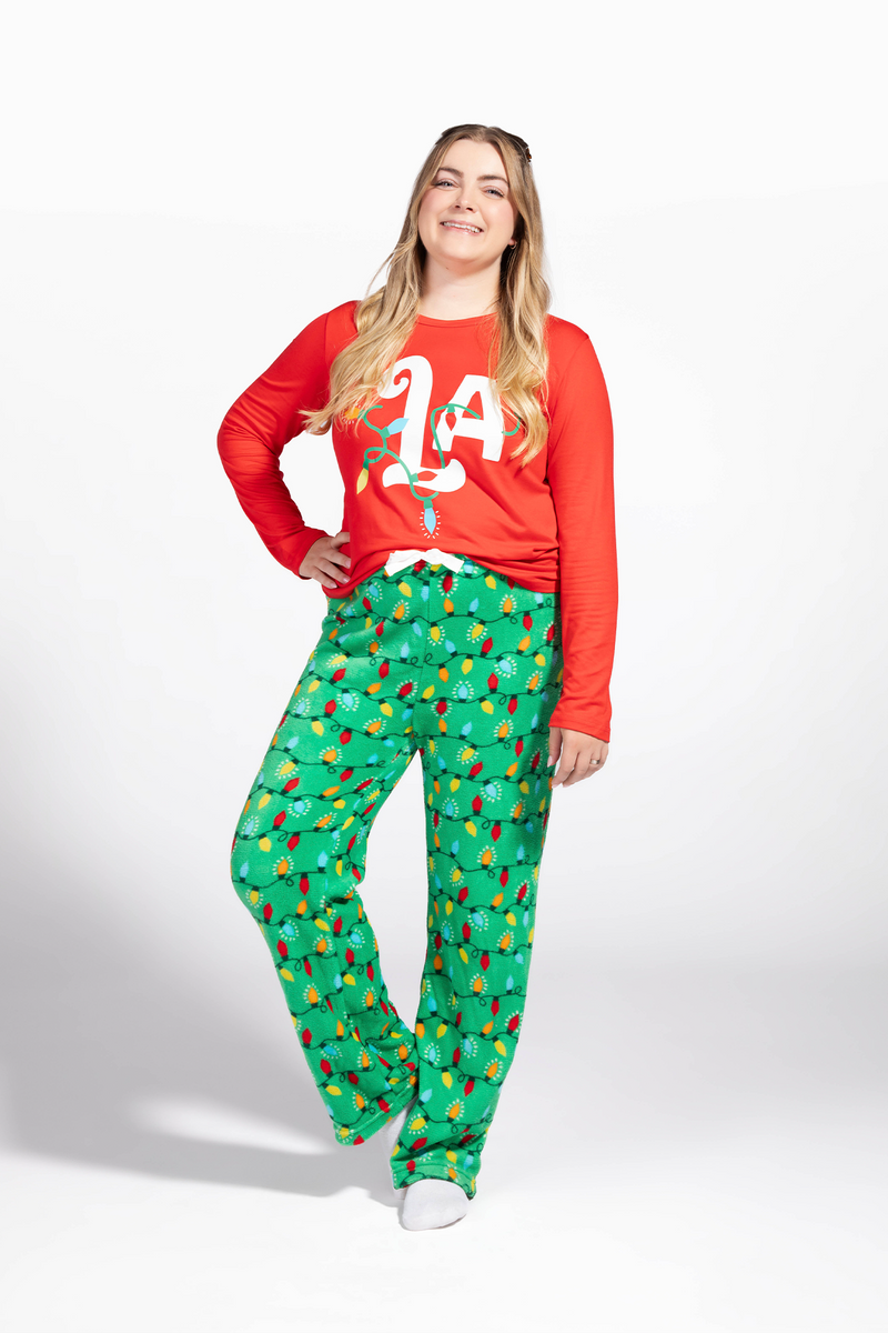Womens Fammy Jammies 'Tis the Season Pajama Set