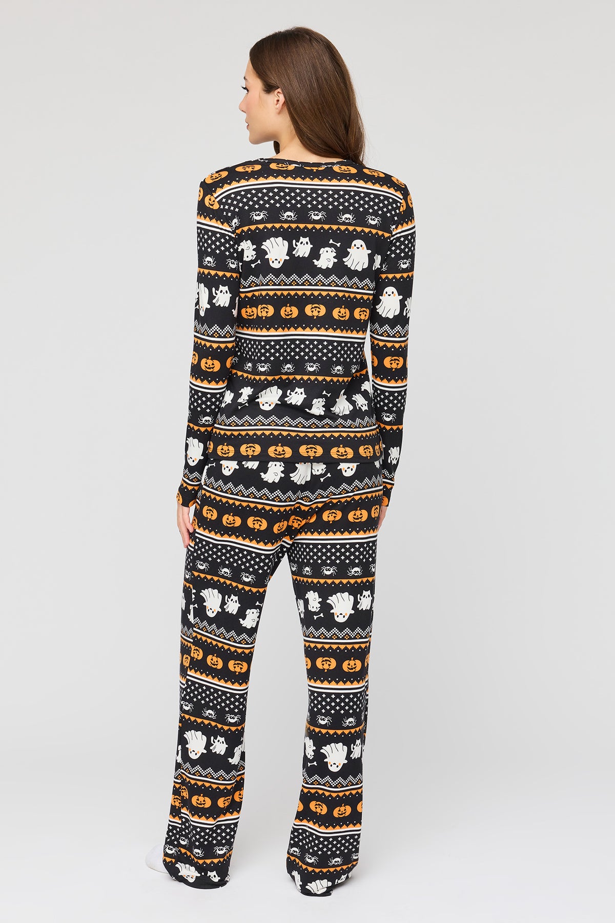 Vue alternative 4. Ensembl pyjama Pyjama de famille à imprimé Squad Ghouls pour femme
