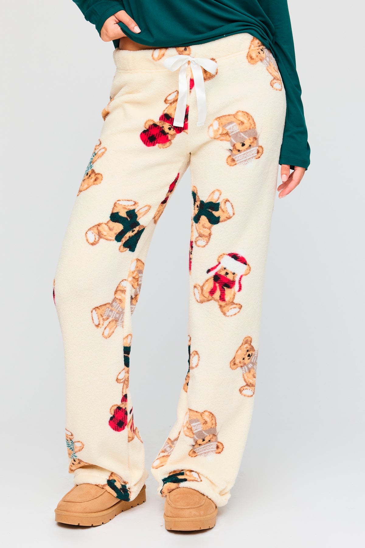 Vue alternative 4. Ensemble pyjama Pyjamas de famille Oursons douillets pour femme
