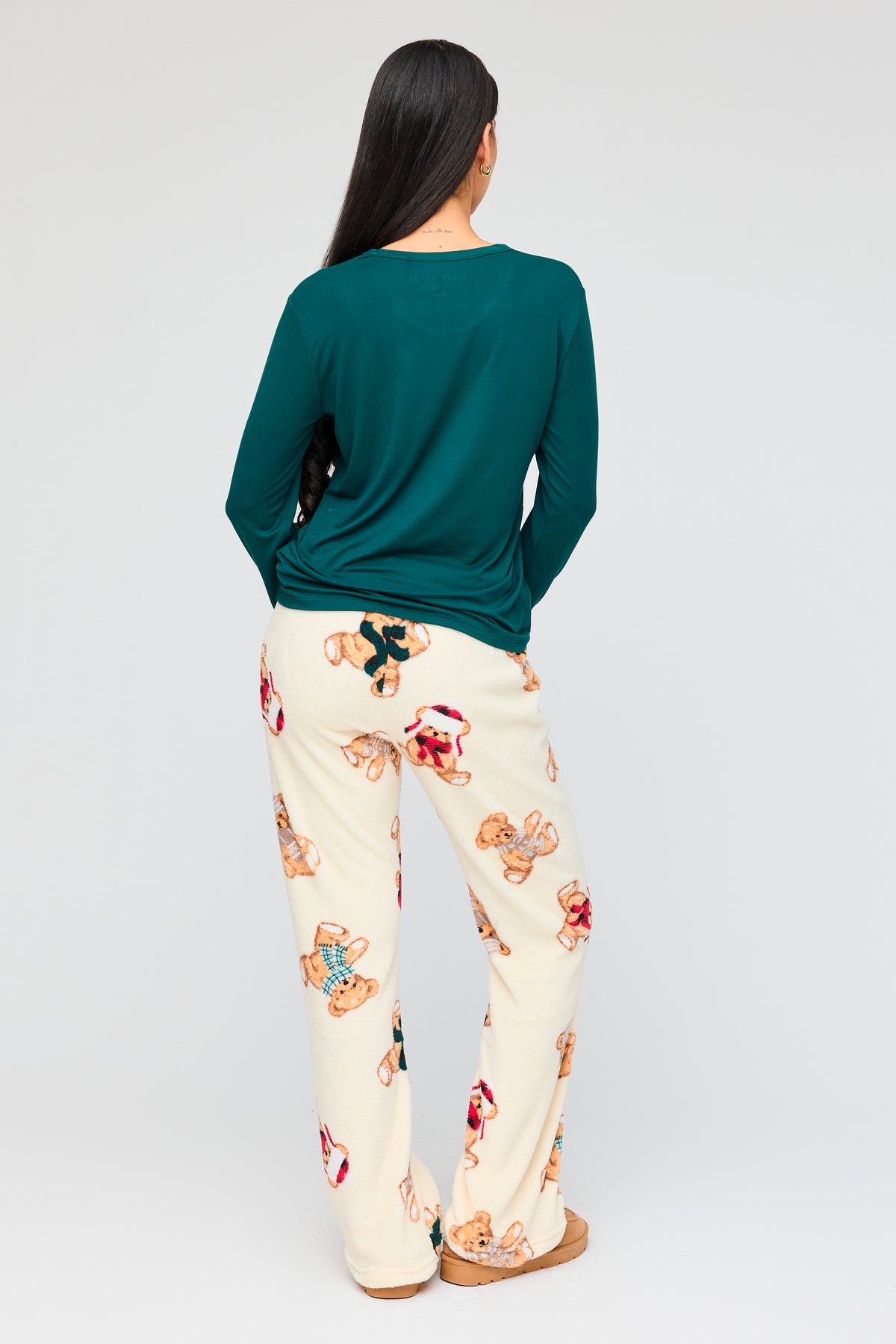 Vue alternative 5. Ensemble pyjama Pyjamas de famille Oursons douillets pour femme