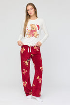 Womens Beary Christmas Fammy Jammies Set