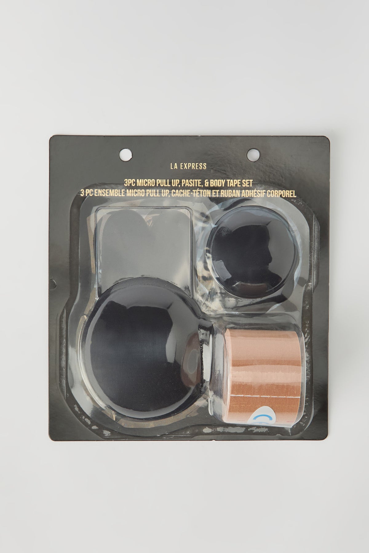Vue alternative 4. Ensemble ruban de corps et pastilles de lifting