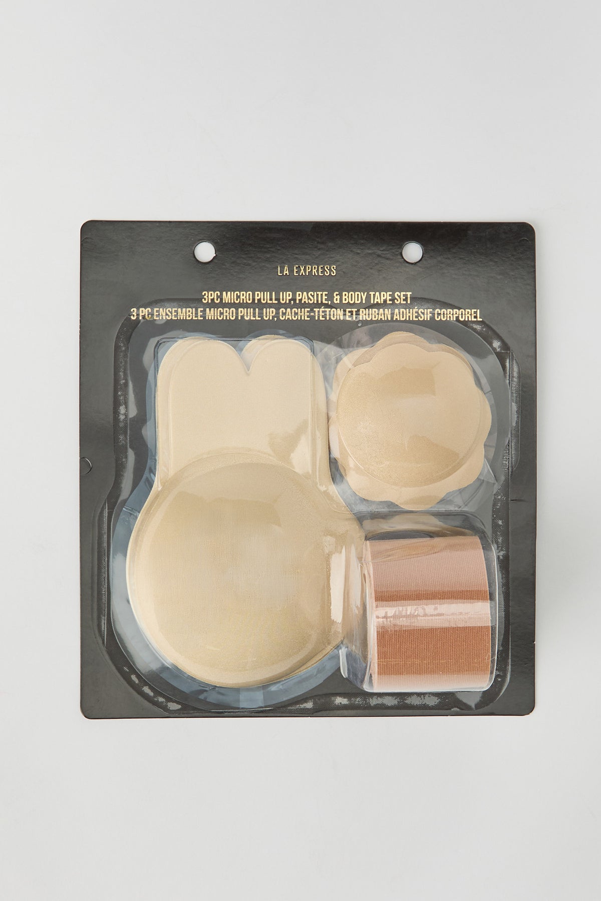 Vue alternative 4. Ensemble ruban de corps et pastilles de lifting