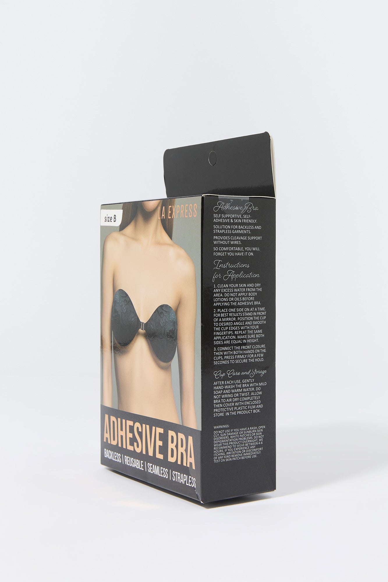 Adhesive Strapless Bra